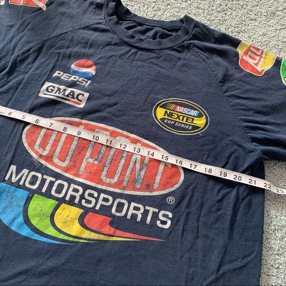 Vintage Y2k distressed racing tee - Picture 4 of 4